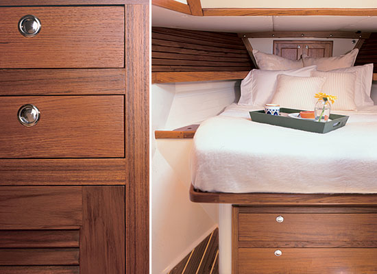 Pacific Seacraft 40: Forward Cabin