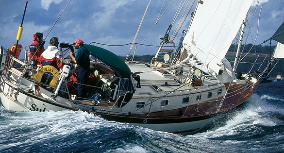 psc40 under sail