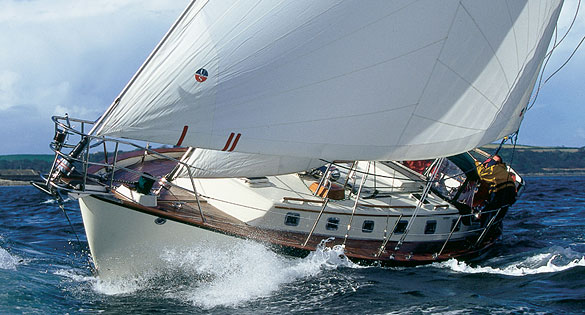 Pacific Seacraft under sail